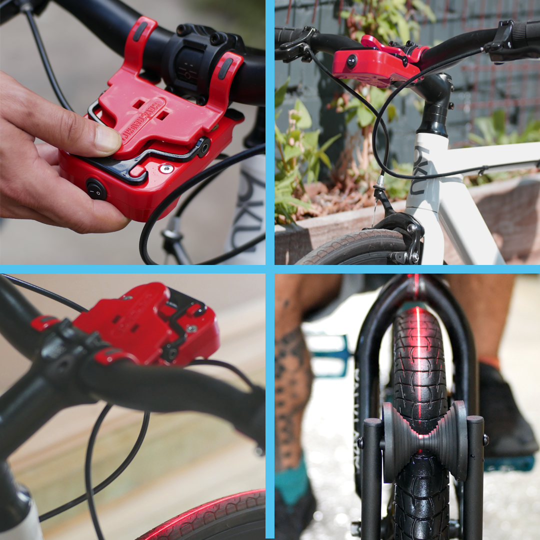 ThingsWeCre8 STAYSTRAIGHT Deluxe bicycle handlebar alignment tool